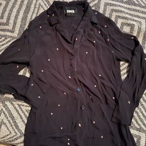Reformation Button up shirt size s